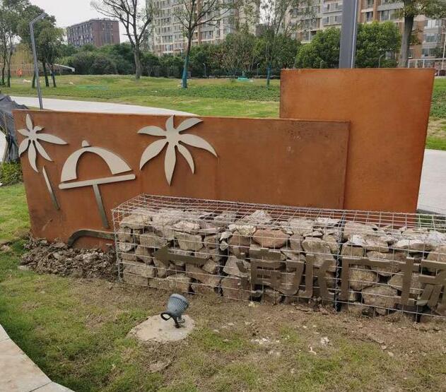 抚宁锈钢板挡土墙