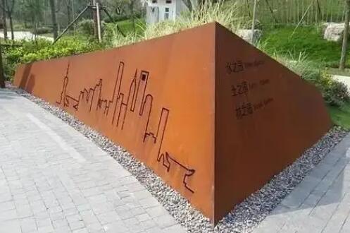 抚宁耐候钢挡土墙
